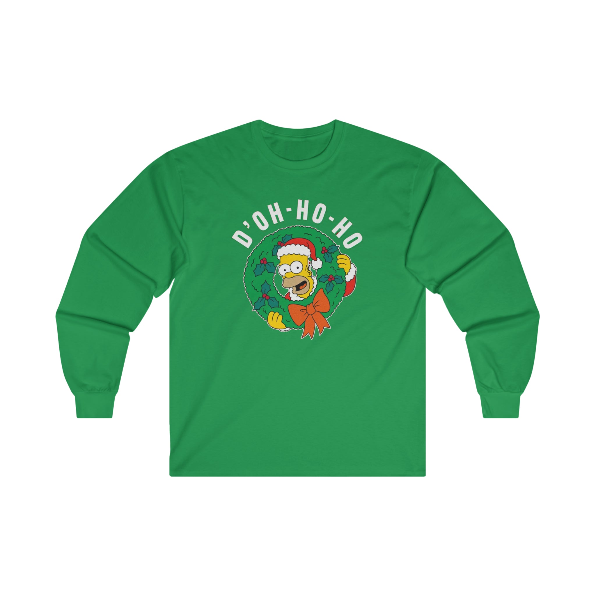 Christmas Homer Long-Sleeve T-Shirt