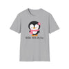 Chillin With My Guy Penguin Couples T-Shirt