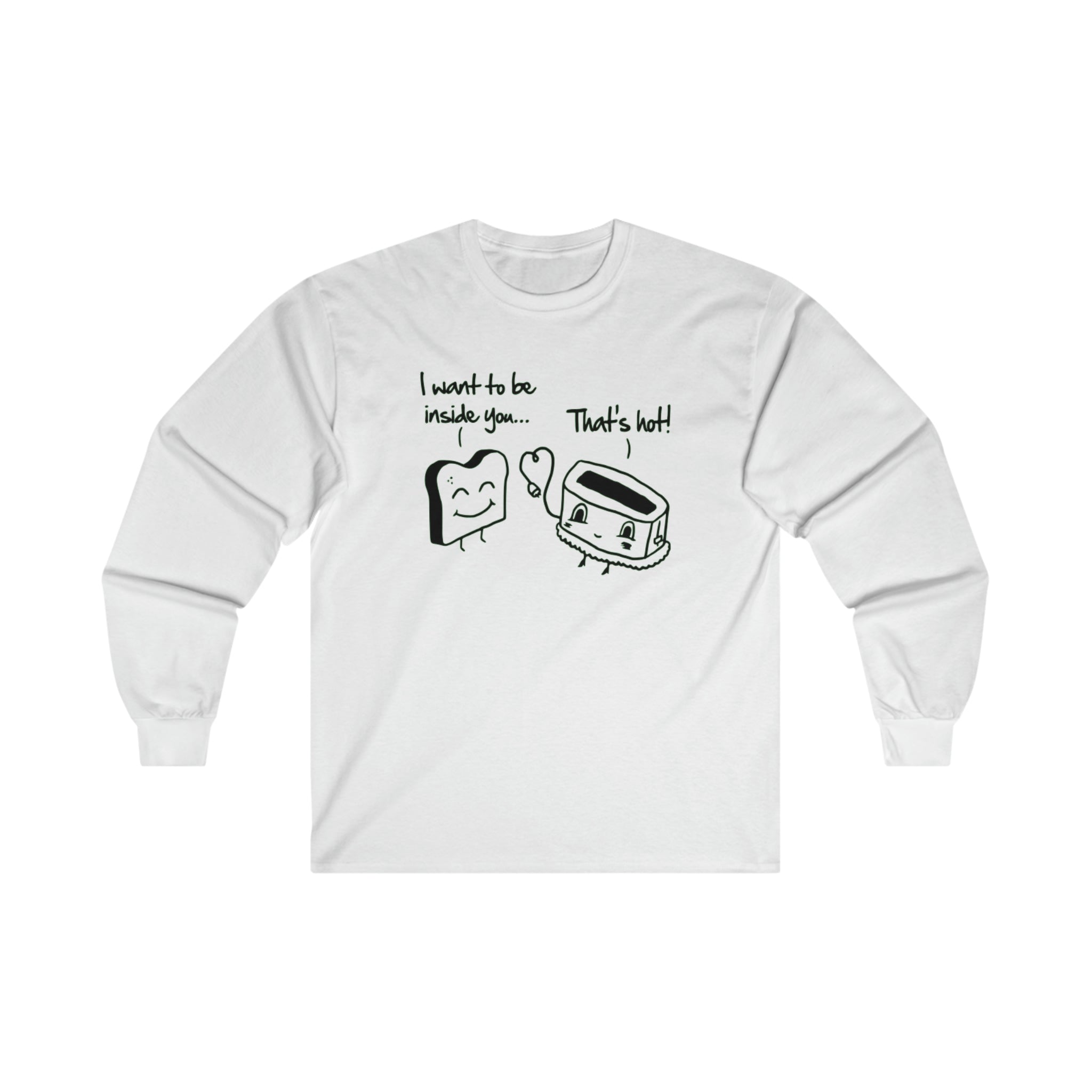 Toaster and Bread Couples Long-Sleeve T-Shirt