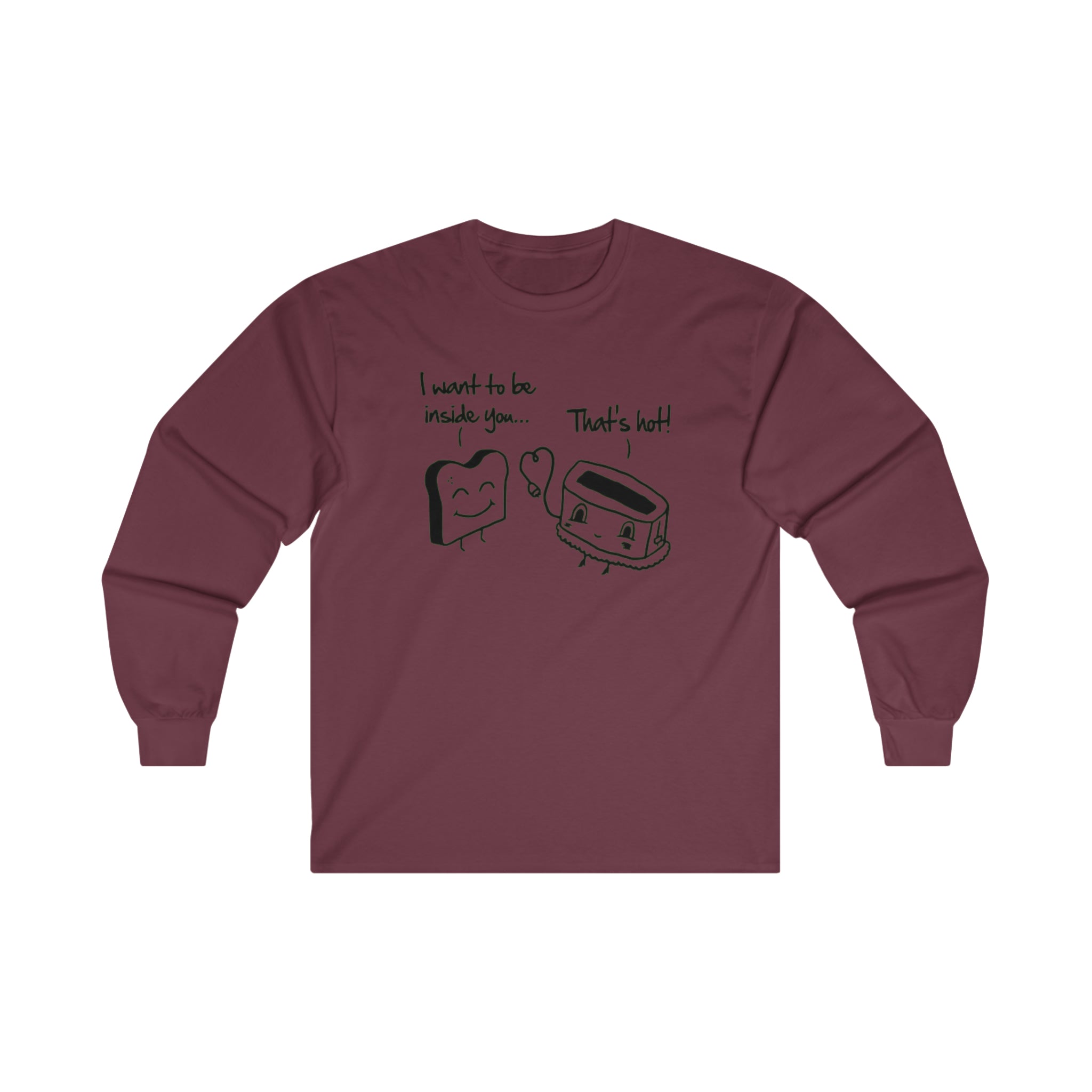 Toaster and Bread Couples Long-Sleeve T-Shirt